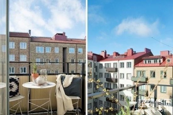 纯白色欧式风格住宅效果图